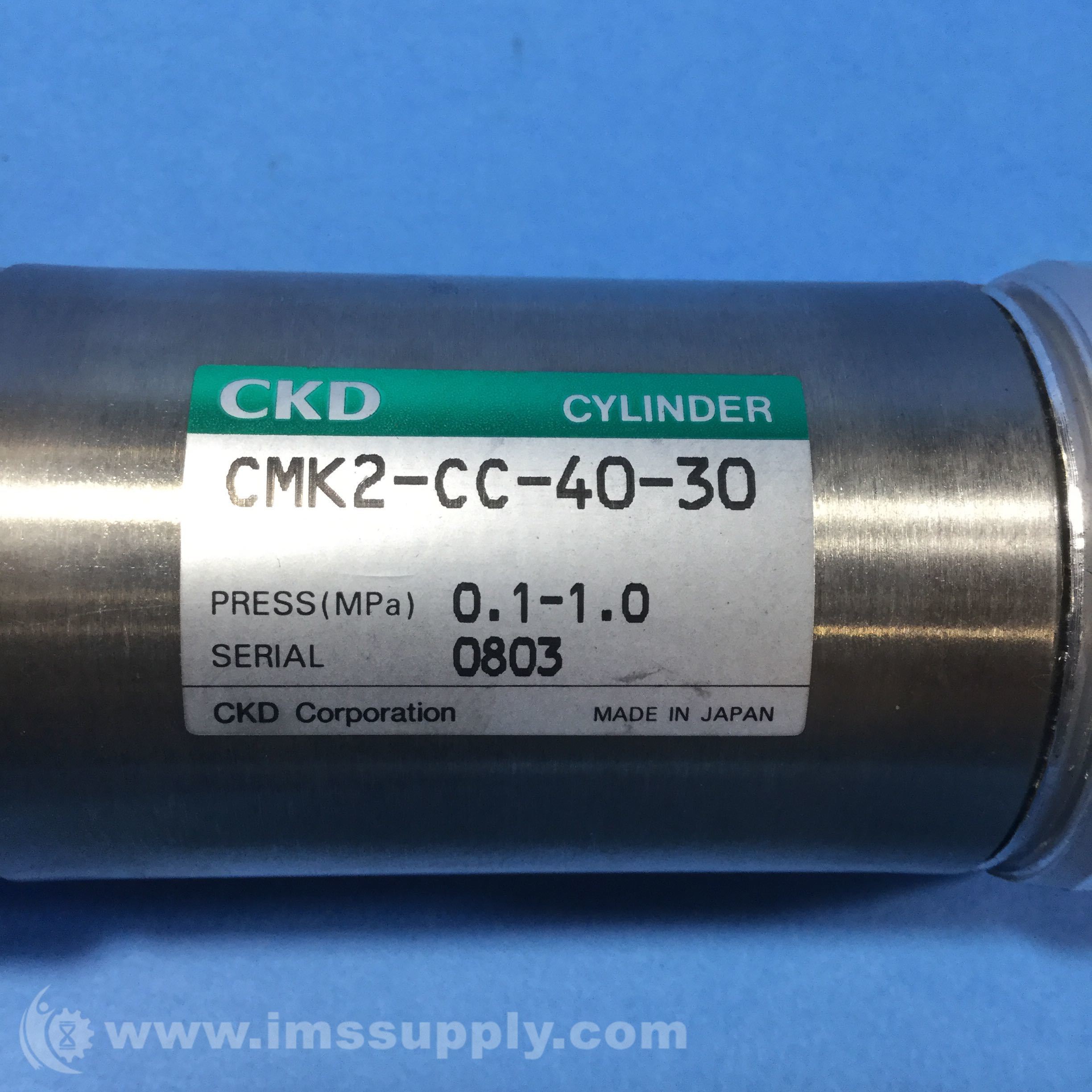 CKD マイクロシリンダエアークッション形支持金具アリ CMK2-C-00-40-75