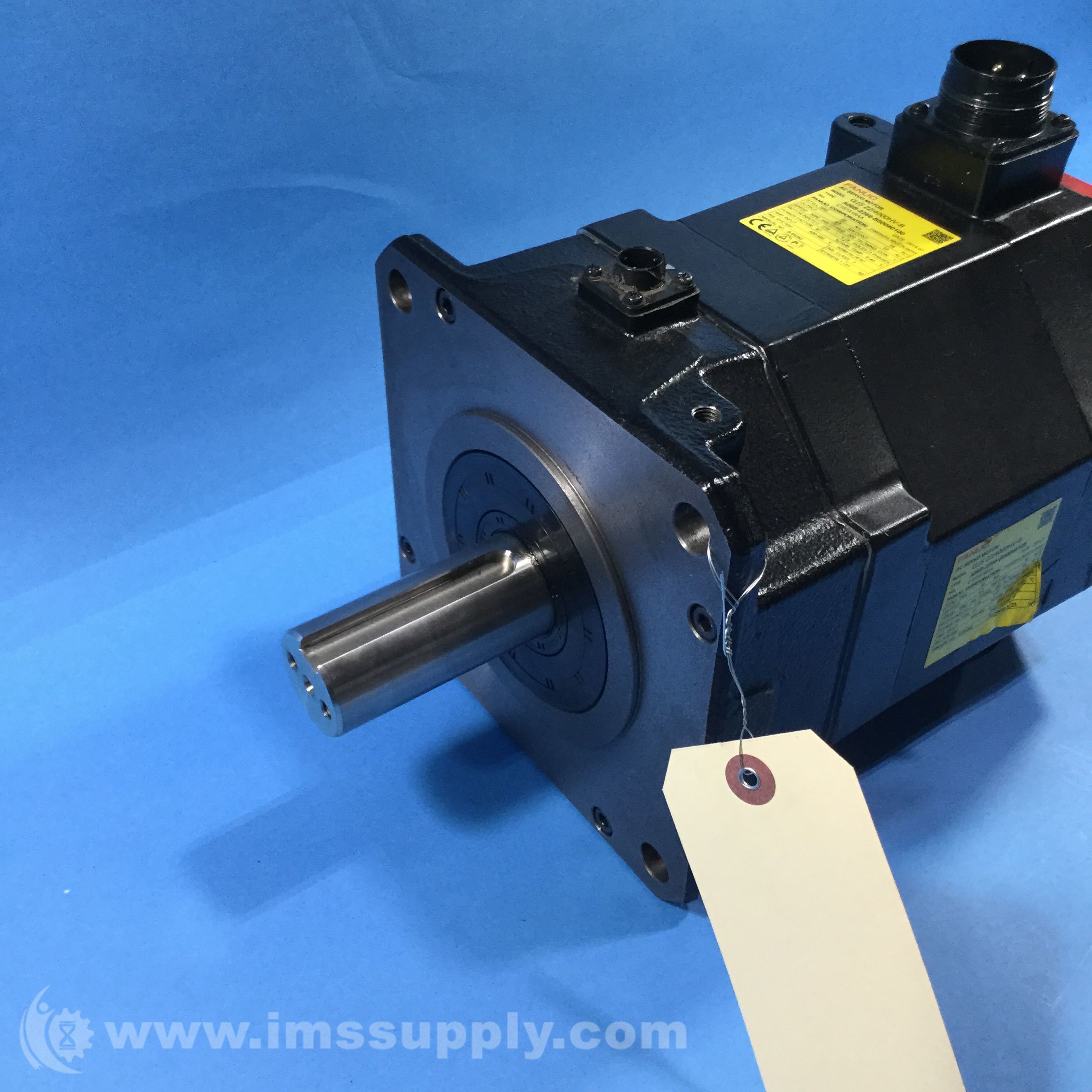 Fanuc A06B-2266-B500#0100 AC Servo Motor, 3000 RPM - IMS Supply