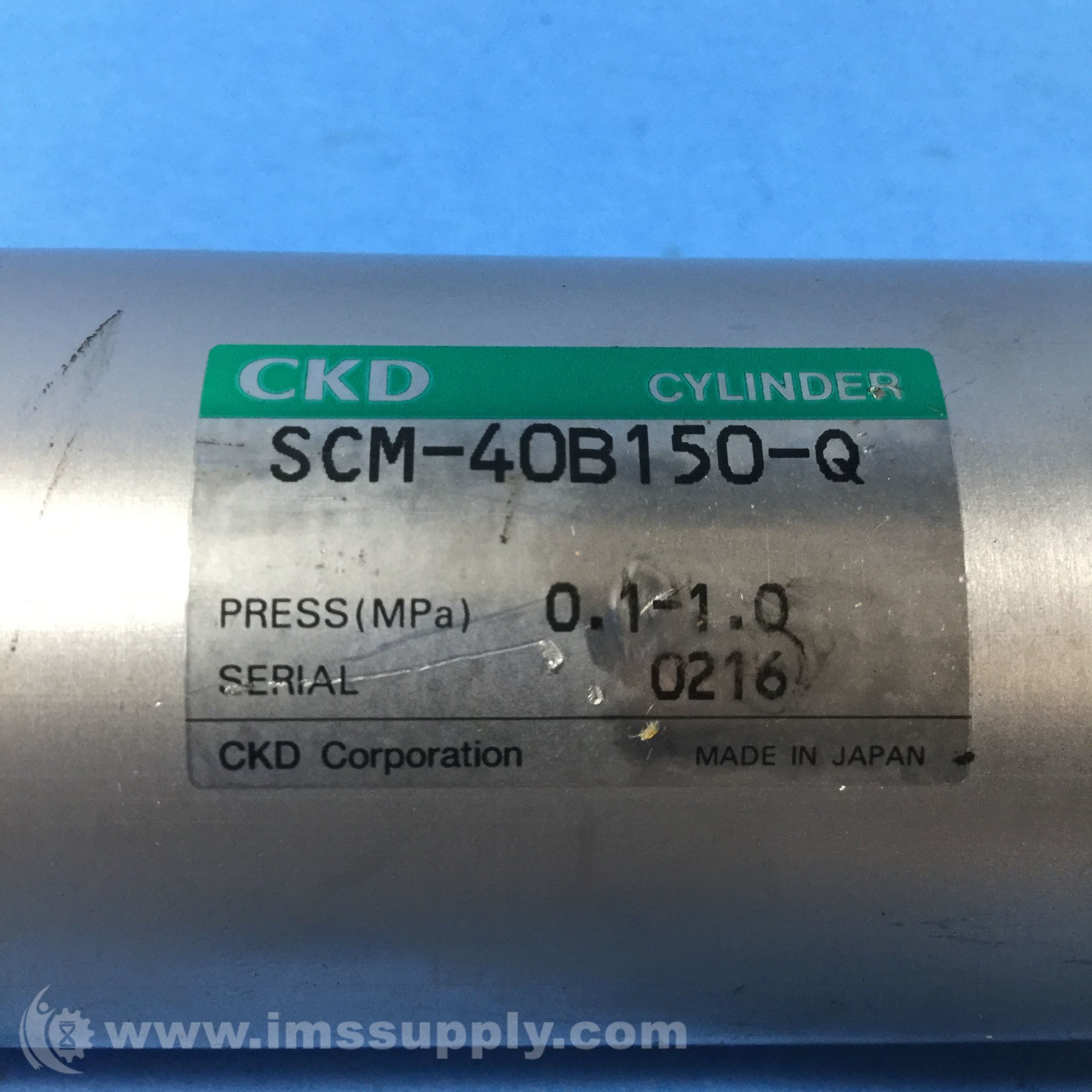 あすつく】 CKD スーパーマイクロCYLピストンロッド組立 SCM-D-100B-37
