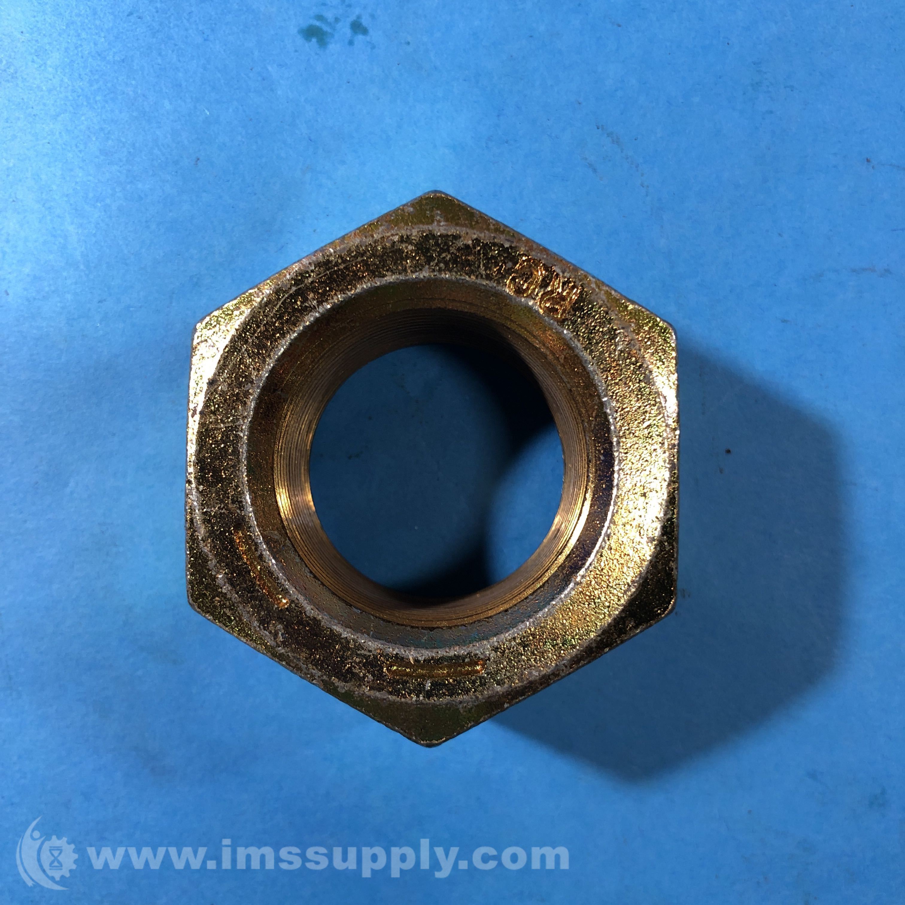 Brass Hex Lock Nut - IMS Supply