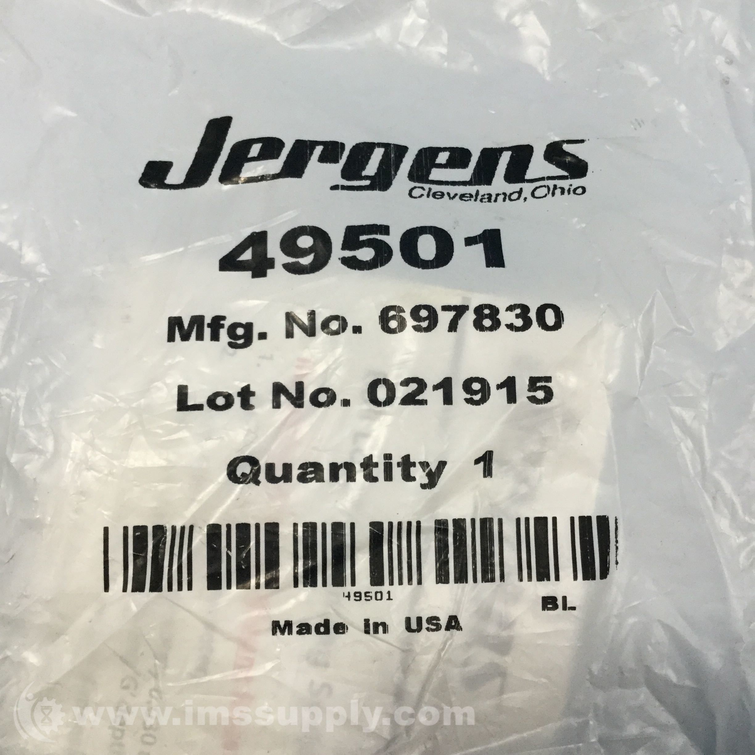Jergens 697830 Ball Lock Modular Fixturing Receiver Bushing - IMS Supply