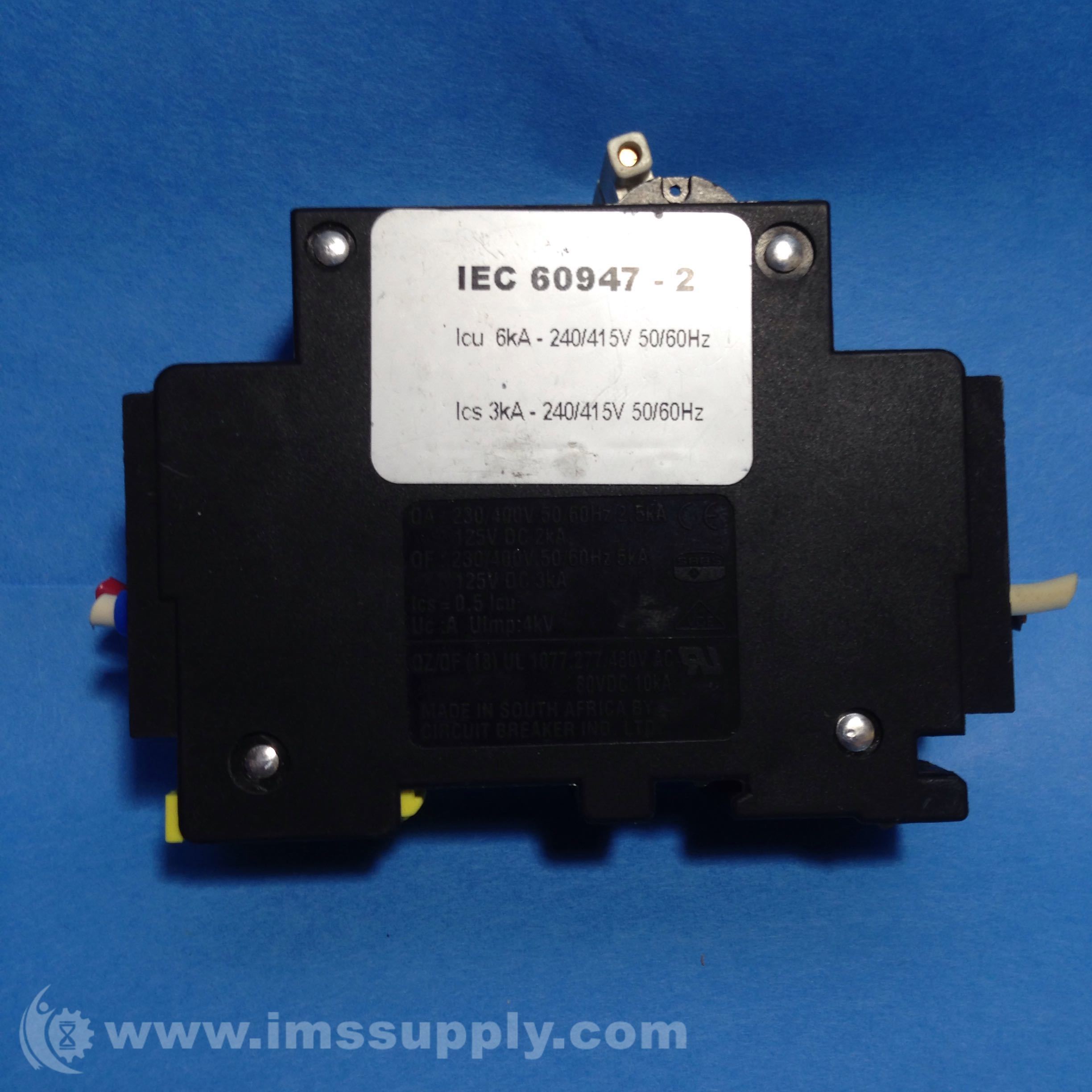 IEC 60947-2 Circuit Breaker 2 Pole Unit - IMS Supply