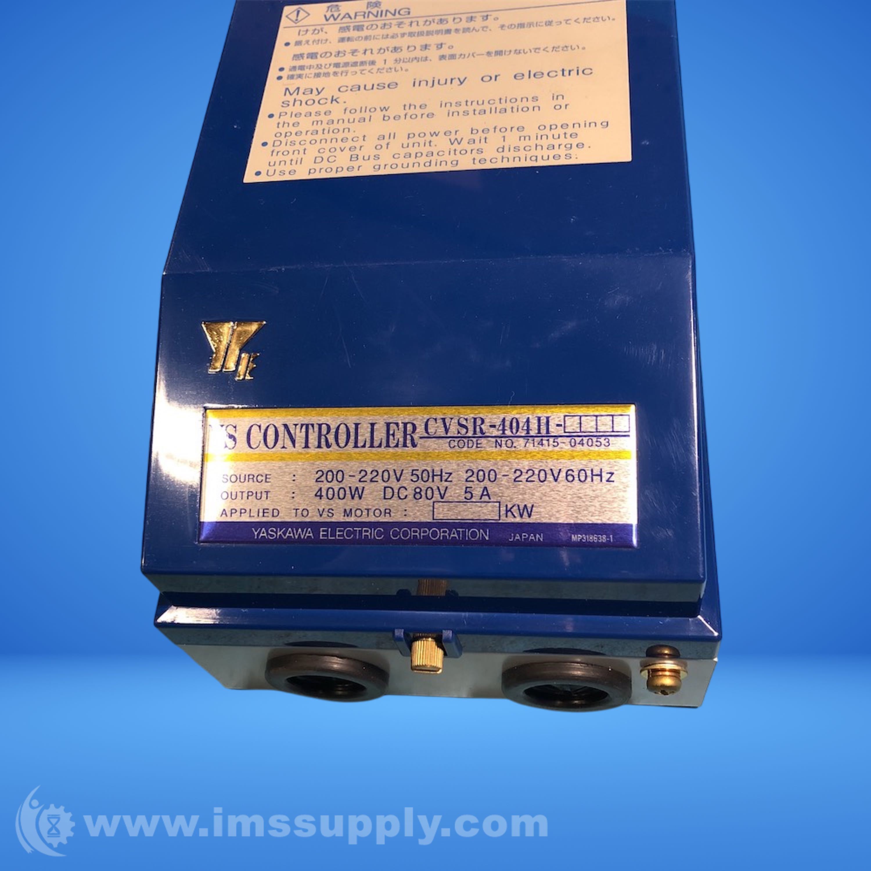 Yaskawa CVSR-404H - IMS Supply